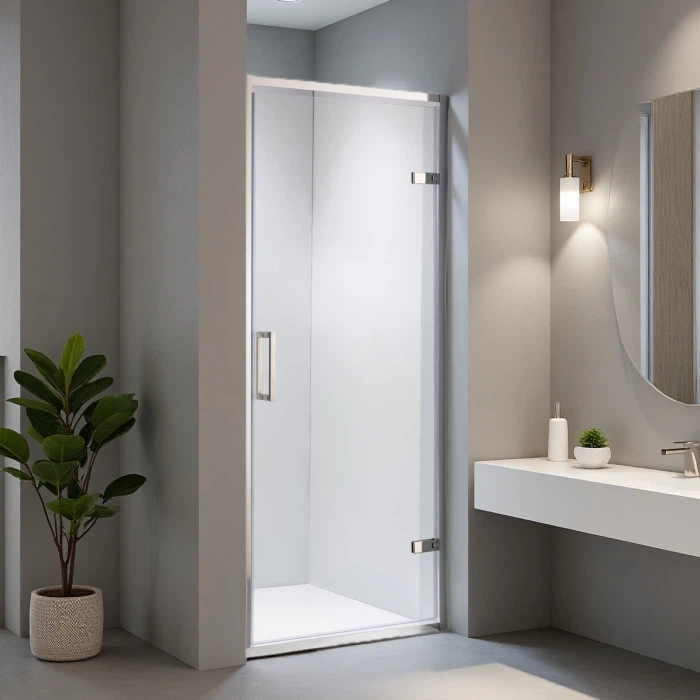 Pintu Kamar Mandi Dengan Engsel Stainless Steel